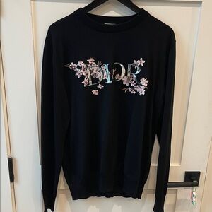 Dior Black Knit Sweater
